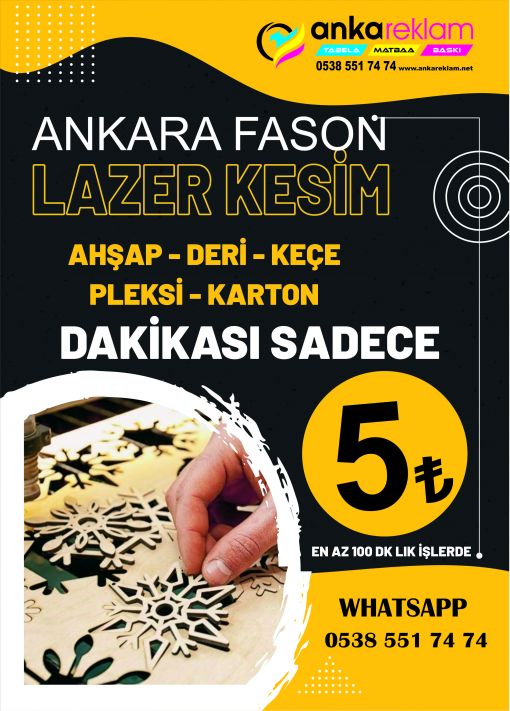 ANKARA FASON LAZER KESİM